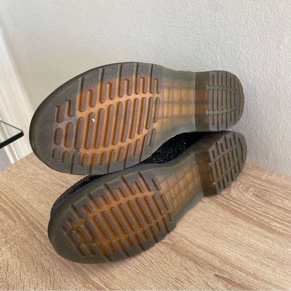 Dr Martens Black Chunky Glitter 1460 Farrah Lace Up Boots Women’s 11, EU 43 - Picture 2 of 13